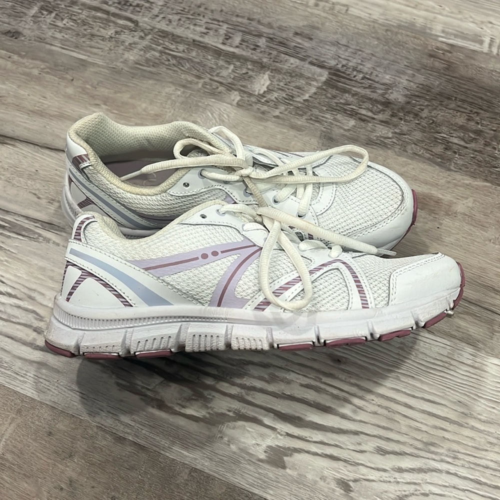 Ryka Halia Women's White Purple Cross Training Shoes Size 6.5M